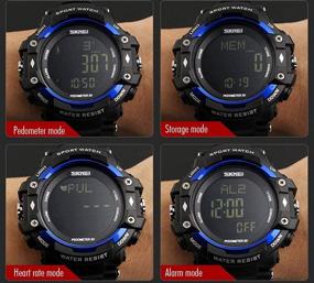 img 2 attached to ⌚ Женские наружные многофункциональные шагомеры с монитором и хронографом