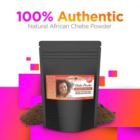 img 2 attached to 🌿 Uhuru Naturals Chebe Powder 50g - Natural African Hair Mask with Lavender - Enhance Growth & Strength for Long, Moisturized Hair - Dye Free Formula for Men & Women