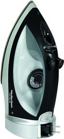 img 1 attached to 🔥 Effortless Ironing Made Easy: HAMILTON BEACH 14210R Non-Stick Clothes Iron with Retractable Cord