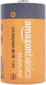 img 3 attached to 🔋 Value Pack of 12 Amazon Basics D Cell All-Purpose Alkaline Batteries, Easy to Open with 5-Year Shelf Life