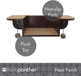 img 3 attached to 🐱 Enhance Your Cat's Comfort with the Primetime Petz Hauspanther Nest Perch - Wall-Mounted Cat Perch & Bed