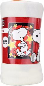 img 1 attached to 🌟 Cozy Kids Fleece Throw Blankets - Choose from Various Options (Snoopy "Stars" Design)