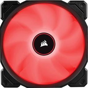 img 3 attached to CORSAIR AF120 LED Low Noise Cooling Fan Single Pack - Red /Black Cooling CO-9050080-WW