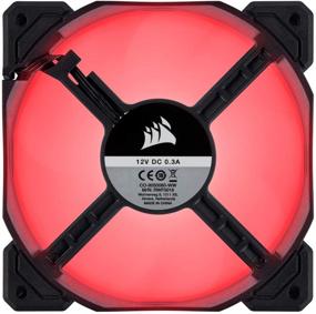 img 2 attached to CORSAIR AF120 LED Low Noise Cooling Fan Single Pack - Red /Black Cooling CO-9050080-WW