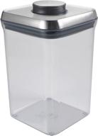 🔳 oxo steel pop container - large square - 4.0 quart логотип