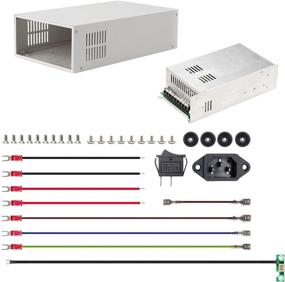 img 4 attached to 🔌 UCTRONICS 800W источник питания AC-DC и корпус: регулятор напряжения и комплект корпуса CNC для Riden RD6012/RD6012W.