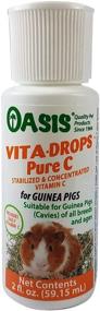 img 2 attached to OASIS #80254 Vita Drops-Pure C for Guinea Pig: Essential Nutrition in a 2-Ounce Package (Packaging may vary)