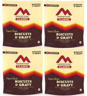 🏔️ mountain house biscuits & gravy: premium freeze-dried camping food for backpacking, survival, and emergencies логотип