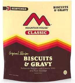 img 3 attached to 🏔️ Mountain House Biscuits & Gravy: Premium Freeze-Dried Camping Food for Backpacking, Survival, and Emergencies