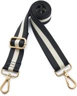 👜 universal adjustable handbag bag strap replacement - wide shoulder stripe purse strap upgrade logo