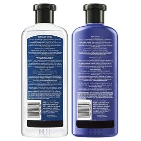 img 3 attached to Herbal Essences Volume Shampoo & Conditioner Kit - Natural Source Ingredients for Fine Hair, Color Safe, BioRenew Micellar Water & Blue Ginger, 13.5 fl oz