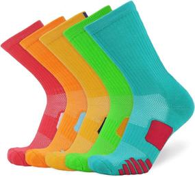 img 4 attached to 🧦 Носки для походов Ultimate Performance 5Pack для влагоотвода, ходьбы и бега - женские и мужские