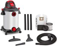 🧹 12-gallon 6 peak hp stainless steel corded wet/dry shop vacuum by shop-vac логотип