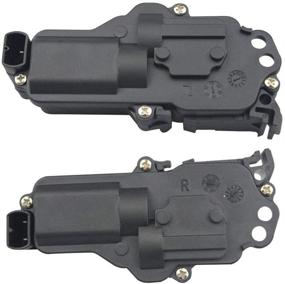 img 4 attached to 🔓 Set of 2 Power Door Lock Actuators / Compatible with Ford F150 F250 F350 F450 F550 Excursion Expedition Mustang & More / Replaces OEM# 6L3Z25218A43AA, 6L3Z25218A42AA, 746-148, 746-149