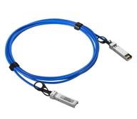 🔵 10g sfp+ dac cable - blue color 10gbe sfp twinax cable 0.5-meter(1.6ft), passive copper direct attach cable for ubiquiti, cisco, mikrotik, netgear, supermicro логотип