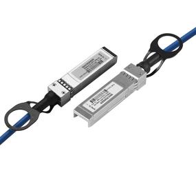 img 2 attached to 🔵 10G SFP+ DAC Cable - Blue Color 10GbE SFP Twinax Cable 0.5-Meter(1.6ft), Passive Copper Direct Attach Cable for Ubiquiti, Cisco, Mikrotik, Netgear, Supermicro