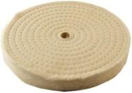 ultimate polishing power: extra thick spiral sewn buffing wheel (80-ply), 8-inch diameter логотип