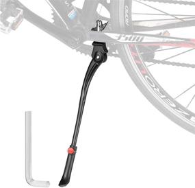 img 4 attached to Cycling Kickstand Adjustable Bicycle Aluminum