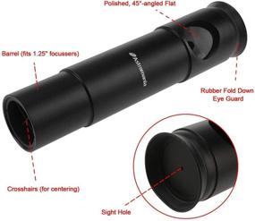 img 3 attached to 🔭 Astromania 1.25-Inch Metal Collimating Cheshire Eyepiece - Long Version for Newtonian Reflector Telescope