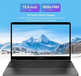 img 3 attached to 💻 TECLAST 15.6" Laptop Computer - Quad Core Intel J3455, 6GB RAM, 128GB SSD, Thin Bezel Windows Laptop, 1920x1080 FHD, Traditional Laptop with Full Size Keyboard, 2.4G+5G WiFi, BT4.2, USB3.0, TF Expansion