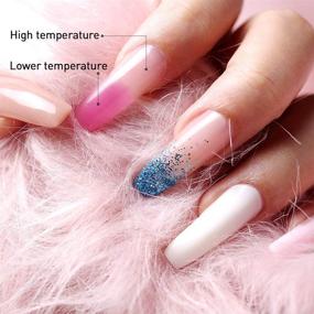 img 2 attached to 🌟 Revolutionary Modelones Poly Nail Gel Kit: Enhance, Extend, and Transform with Temperature Color Changing Acrylics - Including Slip Solution Trial for Professional Technicians - Experience the All-in-One French Kit