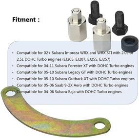 img 2 attached to 🔧 Enhance Subaru WRX STi FXT, LGT OBXT Maintenance with Mekar Cam Gear Lock Camlock Tool – Essential DOHC Service Equipment