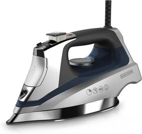 img 4 attached to 🔥 Advanced BLACK+DECKER D3030 Allure Professional Steam Iron: Unmatched Efficiency in Gray/Blue Design