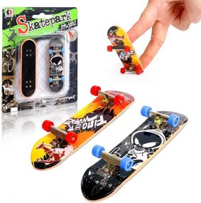 img 4 attached to Skateboard KETIEE Children Fingerboards Fingertips