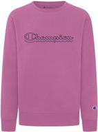 champion unisex heritage pullover sweatshirt: fashion hoodies & sweatshirts for boys logo