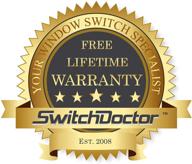 🔳 переключатель окон switchdoctor для nissan sentra 2007-2008 гг., nissan xterra 2005-2012 гг., nissan frontier 2005-2012 гг. логотип