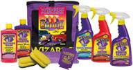 🧹 комплект профессиональной детейлинговой продукции wizards - набор из 7 предметов для очистки автомобиля. логотип