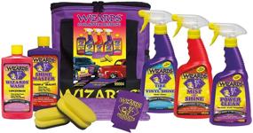 img 4 attached to 🧹 Комплект профессиональной детейлинговой продукции Wizards - набор из 7 предметов для очистки автомобиля.