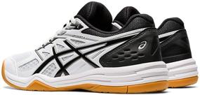 img 3 attached to ASICS Upcourt White Black 7 5 Women's Shoes