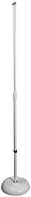 img 1 attached to On Stage MC7201 Round Base Microphone Stand - (White)