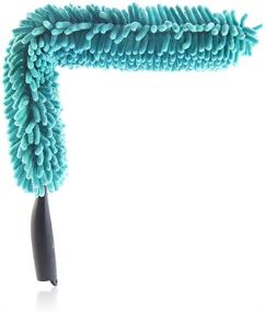 img 2 attached to Flexible Fuller Brush Bendable Microfiber Duster - Ideal for Dusting Hard-to-Reach Areas - Long Handle Dust Cleaner for Web-Free TV, Ceiling, and Furniture