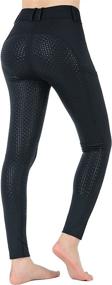 img 2 attached to Beroy Horseback Riding Pants Girls Equestrian Breeches Sports & Fitness for Team Sports