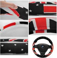 повысьте стиль вашего mini cooper с обложкой для руля lightkorea suede union jack - идеальное соответствие для моделей r50 r53 r56 r56n f55 f56 r55 r52 r57 r58 r59 r60 r61. логотип