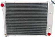 🔥 high-performance 56mm 3 row core aluminum radiator for 1969-1974 nova firebird, 1967-1981 camaro, 1980-85 impala, and more buick gm models logo