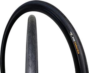 img 2 attached to 🚲 ZOL Velocita Wire Road Bike Tire 700x23C Z1179W - Black