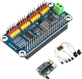 img 4 attached to 🤖 Модуль привода сервомоторов MakerFocus I2C PWM с 16 каналами, разрешением 12 бит, совместимый с Raspberry Pi 4, 3B+, 3B, Zero/Zero W/Zero WH и Jetson Nano.