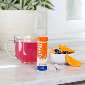 img 2 attached to 🍊 Nuun Immunity Blueberry Tangerine, 10-Count