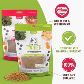 img 2 attached to 🐶 Enhance Your Dog's Meals with iHeartDogs Freeze-Dried Raw Food Topper!