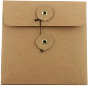 img 1 attached to 📦 Wyvern Cardboard Resleeve - Dimensions 13×13cm - Brown Color