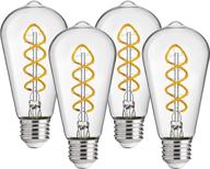 💡 enhance your space with flsnt decorative dimmable filament equivalent: the perfect lighting solution логотип