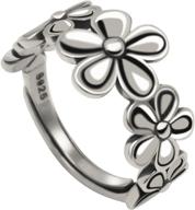 awafanee sterling sunflower stackable adjustable logo