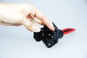 img 1 attached to Pactrade Marine 12V 2-Wire Trolling ⚡️ Моторная вилка и гнездо набор с проводом 8-го калибра.