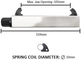 img 2 attached to ORXPLUS Tools Motorcycle Spring Compressor