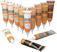 🛠️ nadamoo wood furniture repair kit: fix scratches & touch up wood surfaces - 12 light color kit for floor, table, door, cabinet veneer - oak, maple, black, white, gray logo