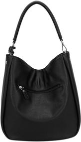 img 2 attached to Stylish and Functional Handbags Designer Crossbody Satchels 👜 Pocketbooks - Black Women's Handbags & Wallets in Shoulder Bags