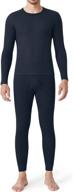 🔥 lapasa premium waffle knit thermal underwear set for men - long sleeve shirt & pants, top & bottom long johns (thermoflux m60) logo